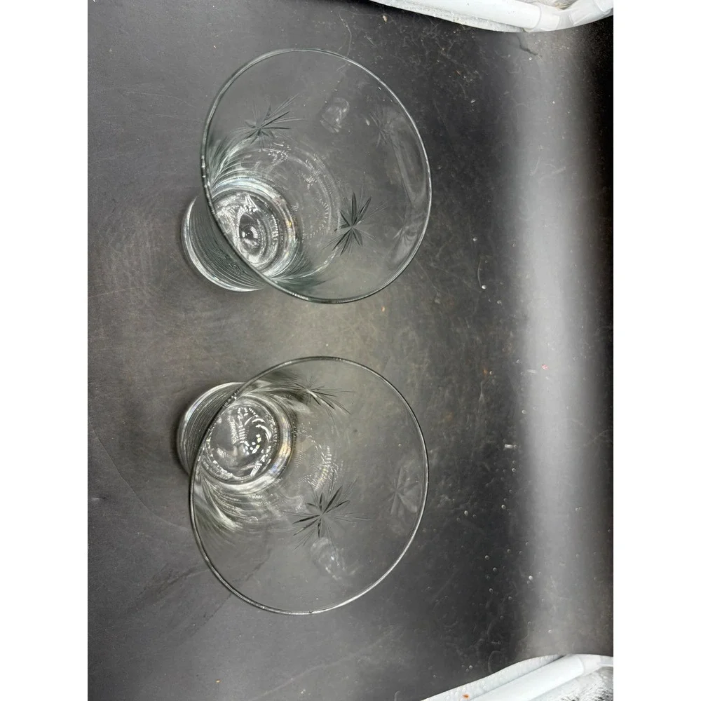 N/A vintage etched